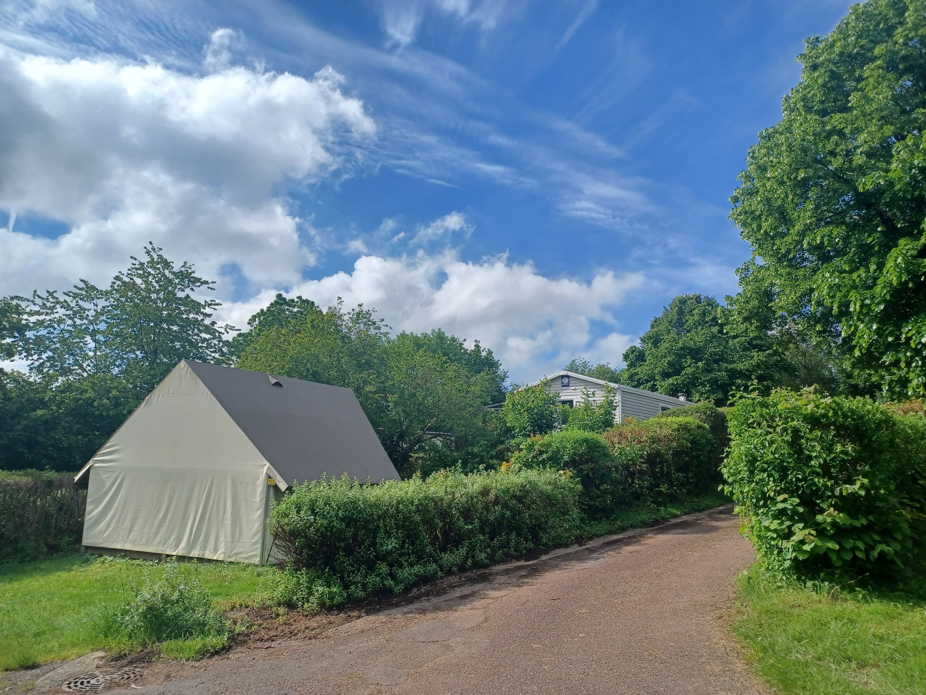 A scenery from Camping les Genêts du Morvan