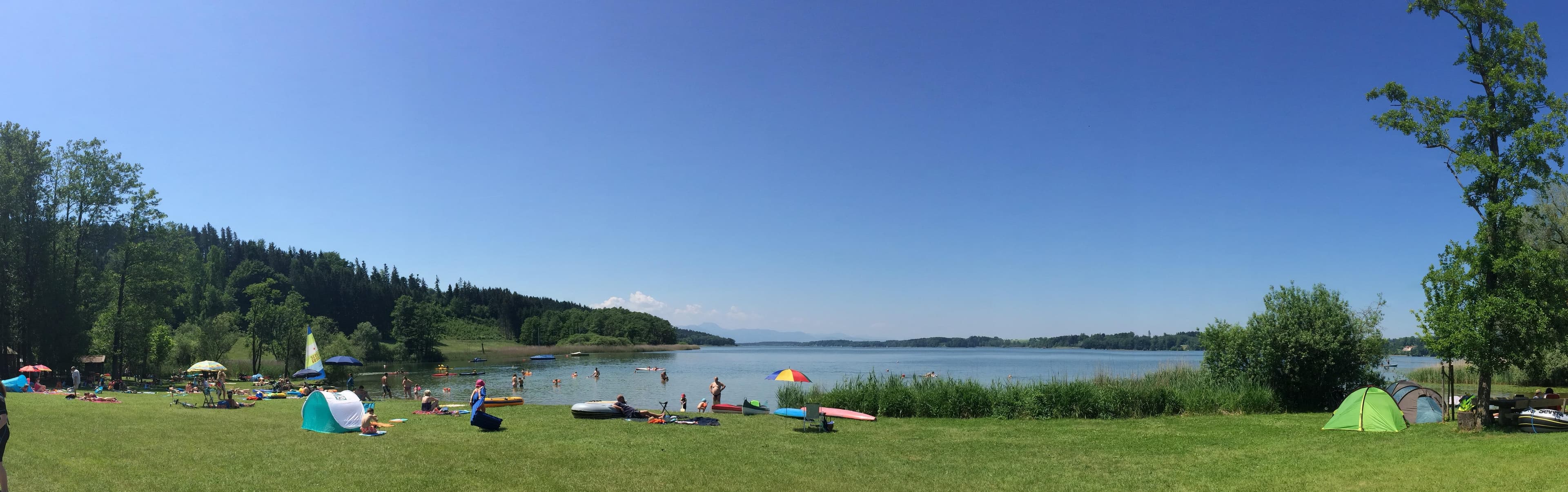 A scenery from Camping Stein