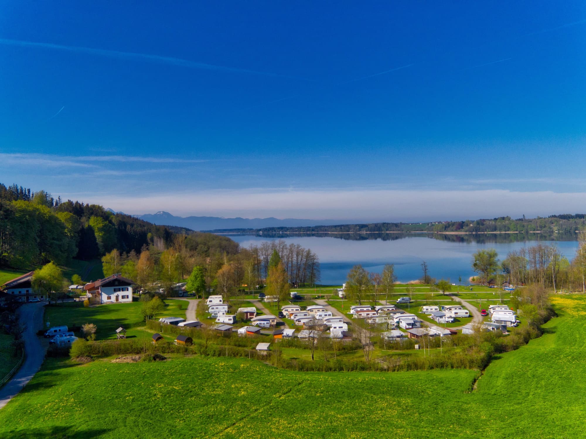 A scenery from Camping Stein