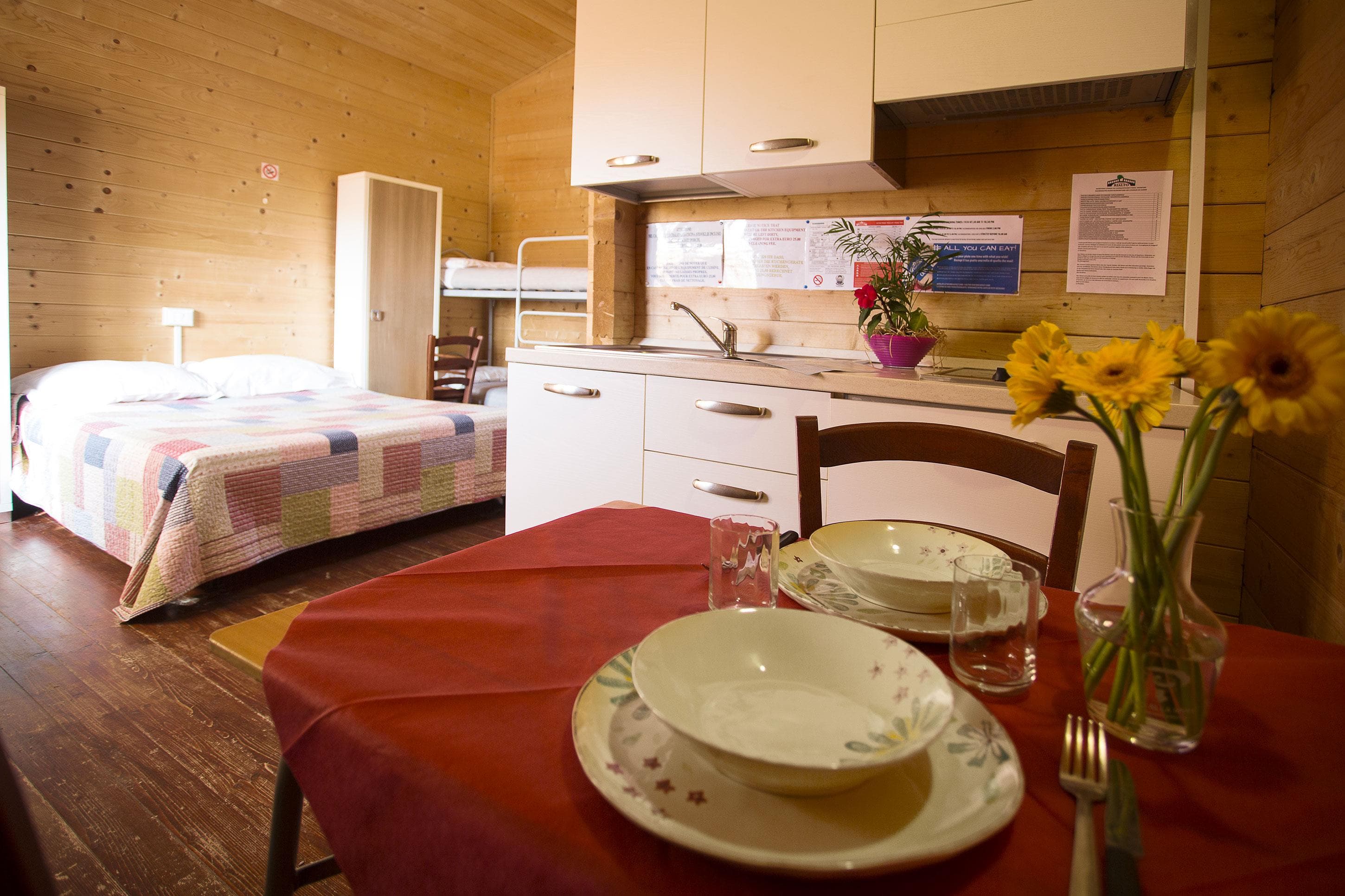 A scenery from Camping Rialto Village