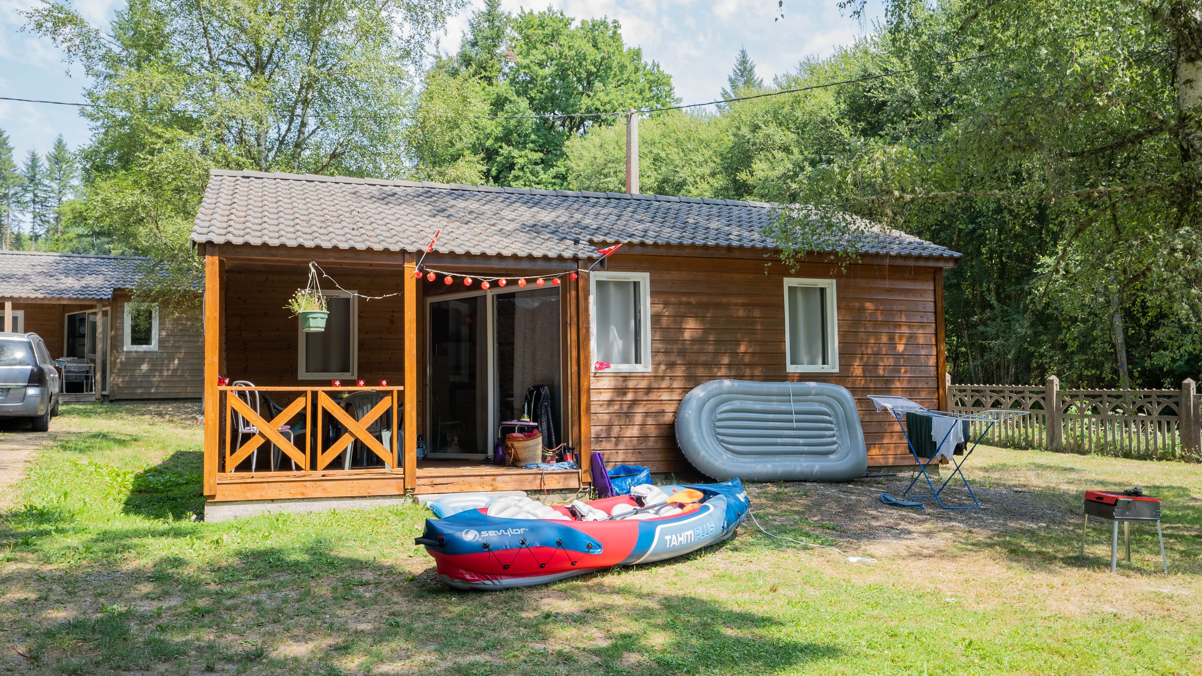 A scenery from Camping du Lac