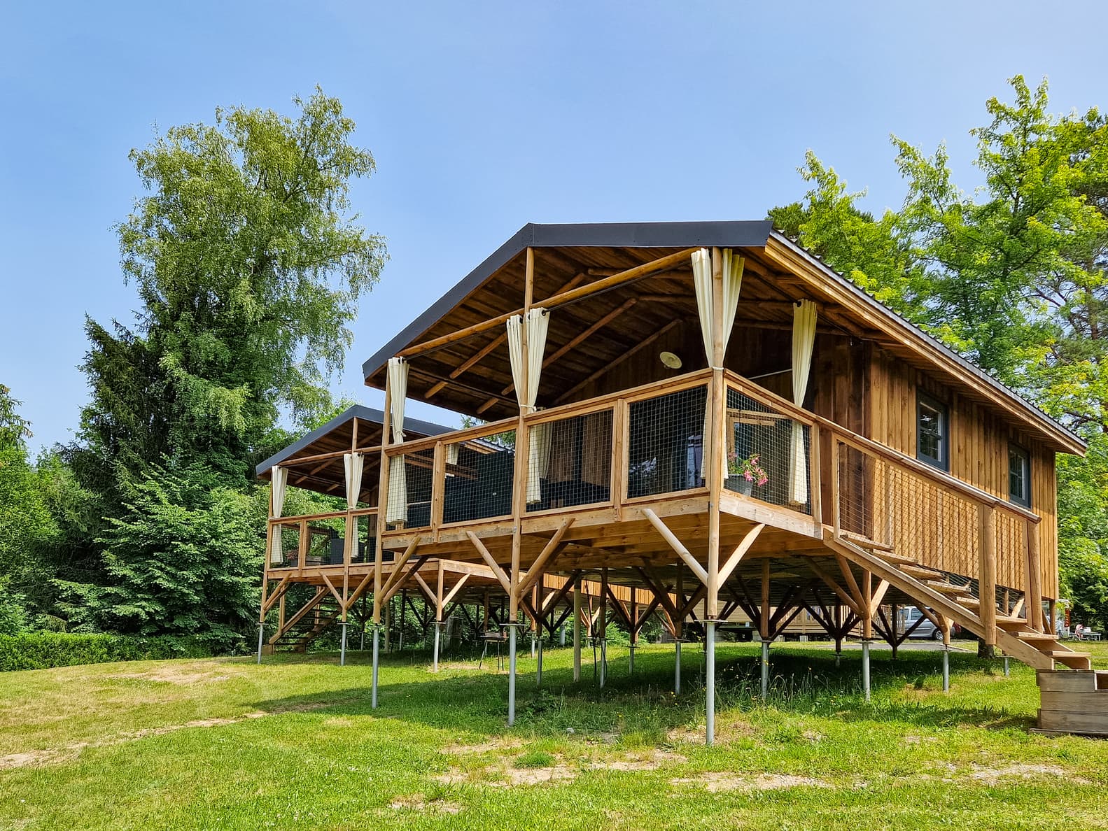 A scenery from Camping du Lac
