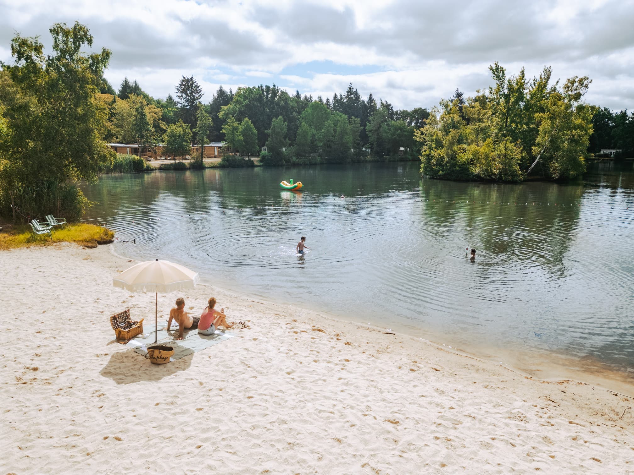 A scenery from Camping L'Etang de Sologne