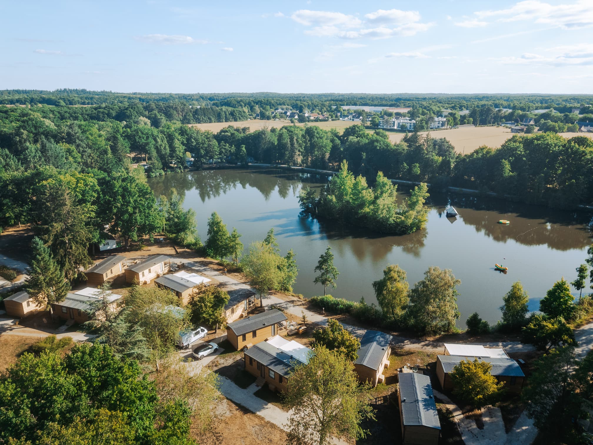 A scenery from Camping L'Etang de Sologne