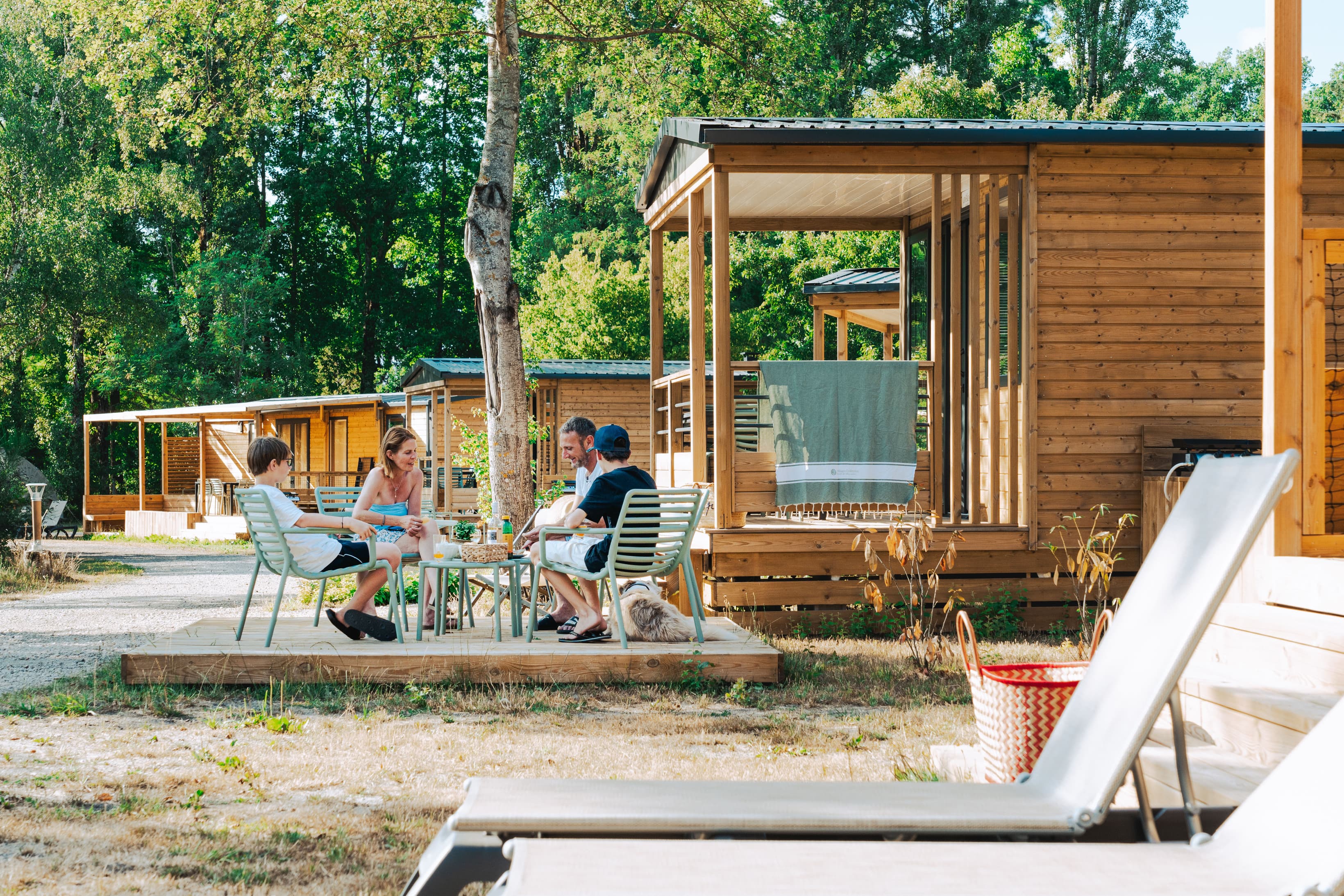 A scenery from Camping L'Etang de Sologne