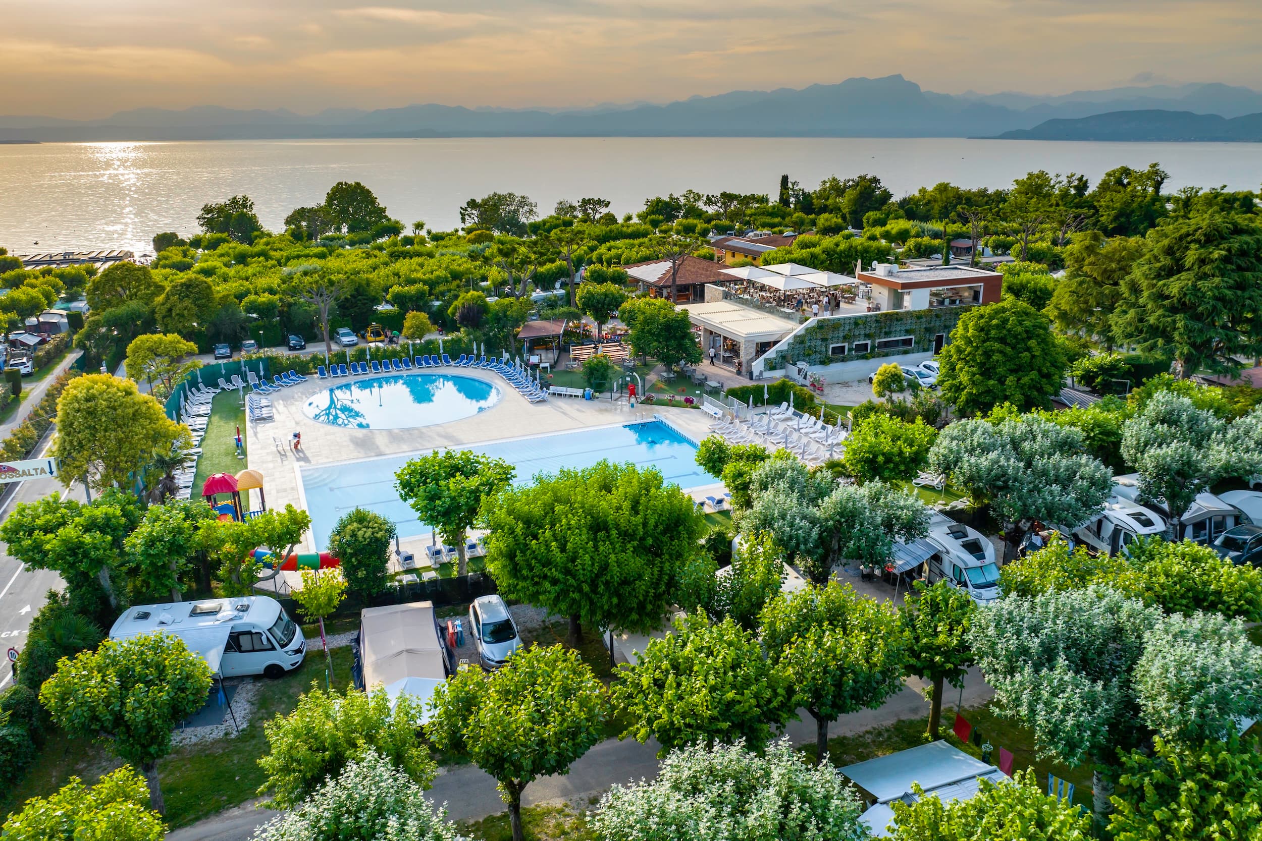 A scenery from Camping Fossalta