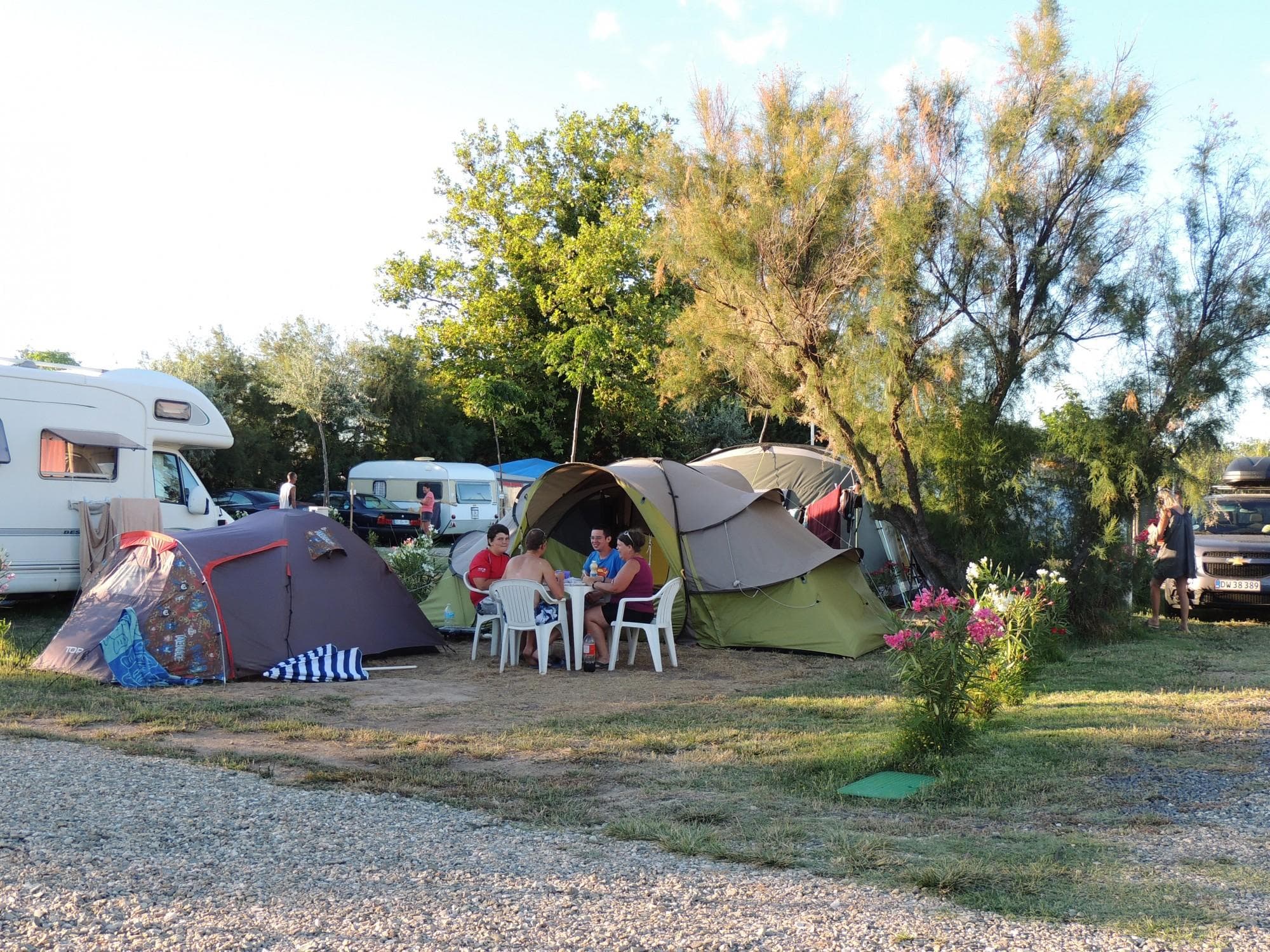 A scenery from Camping La Pépinière