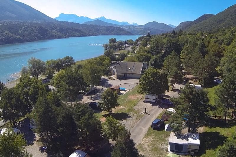 A scenery from Camping de la Plage - Alpes, Vercors et Trièves