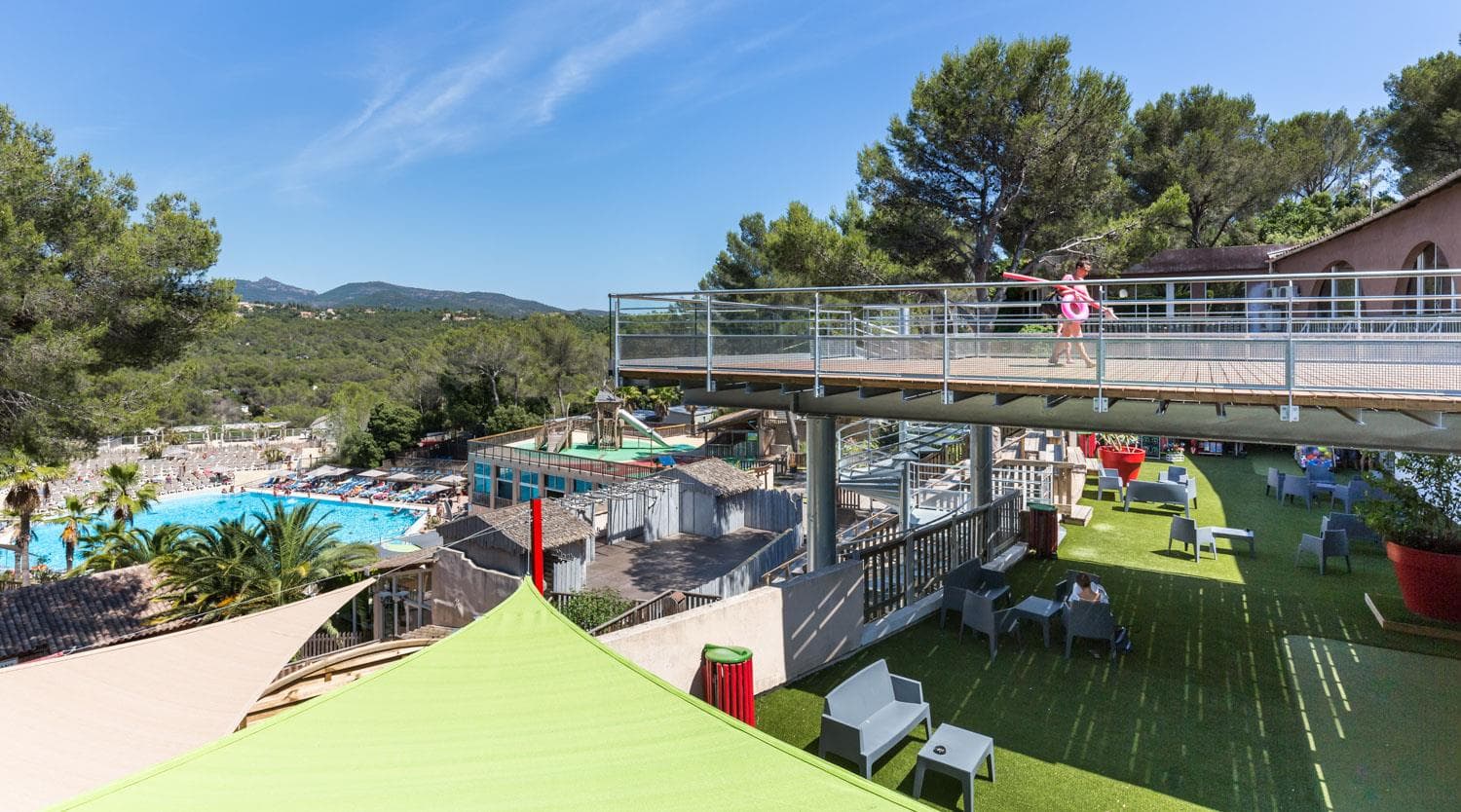 A scenery from Camping  Holiday Green