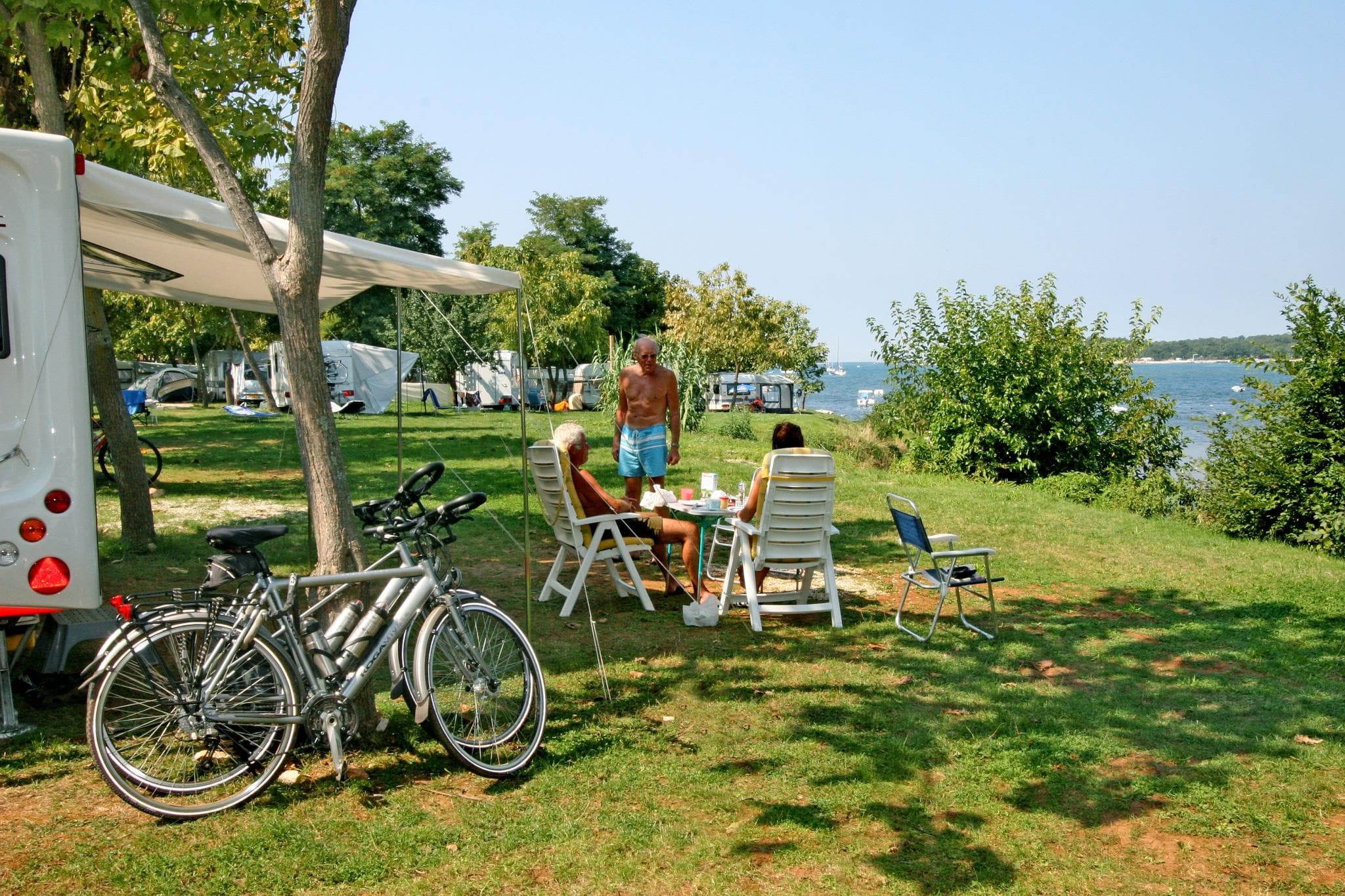 A scenery from Camping Puntica