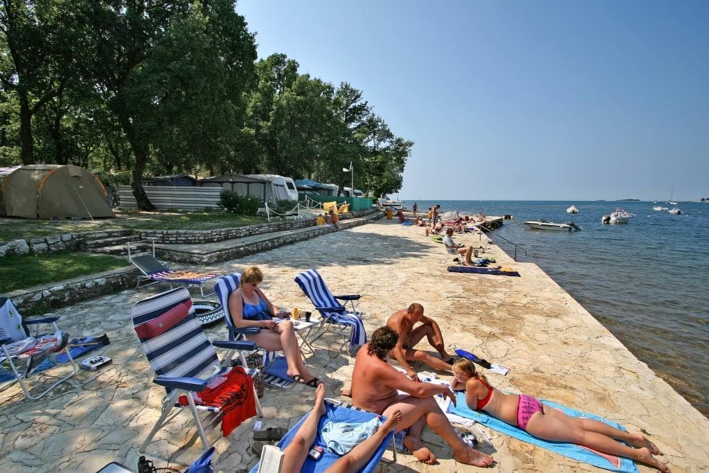 A scenery from Camping Puntica