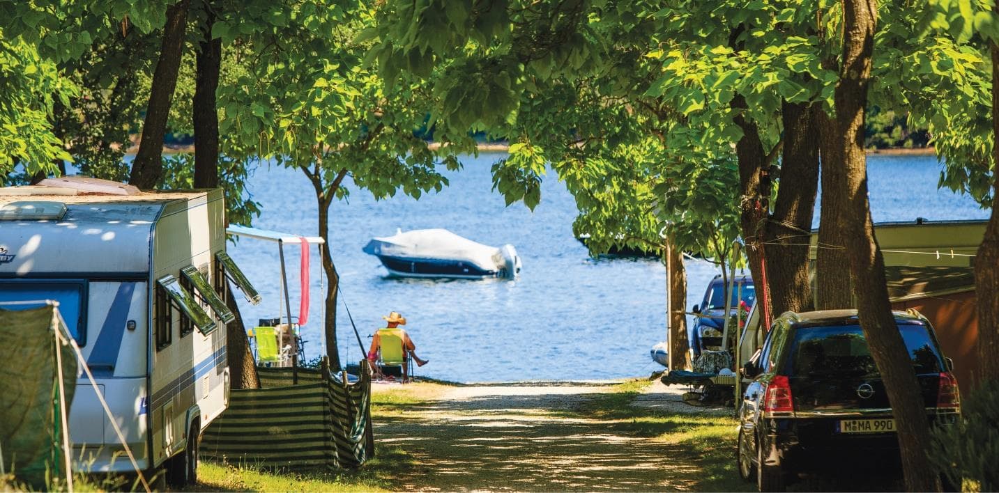 A scenery from Camping Puntica