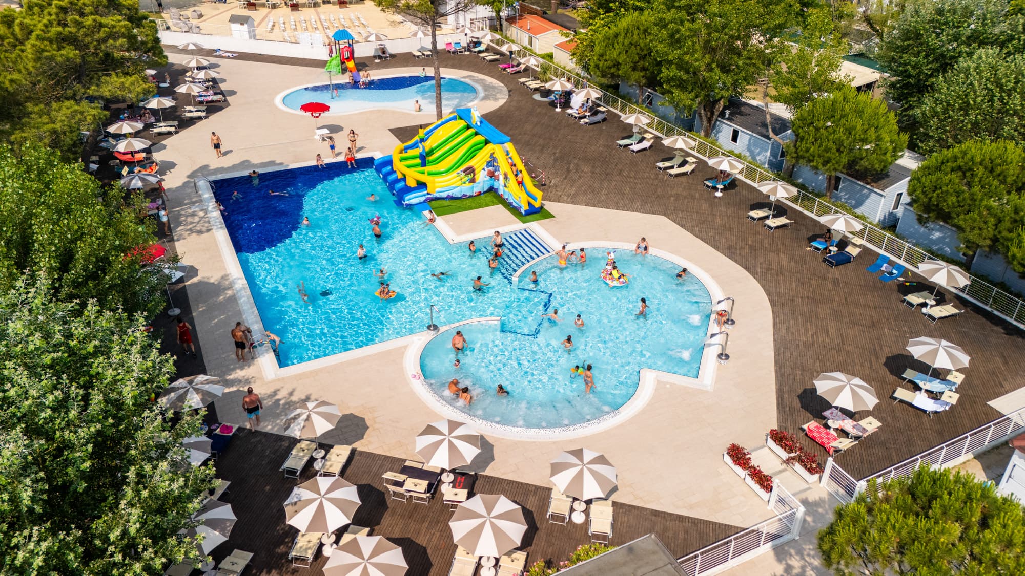 A scenery from Club del Sole Marina Family Resort