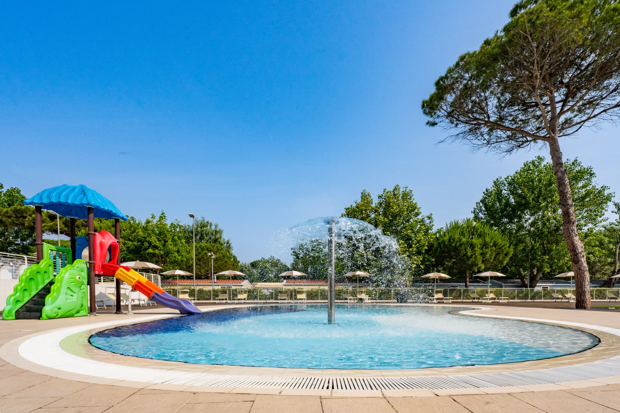 A scenery from Club del Sole Marina Family Resort