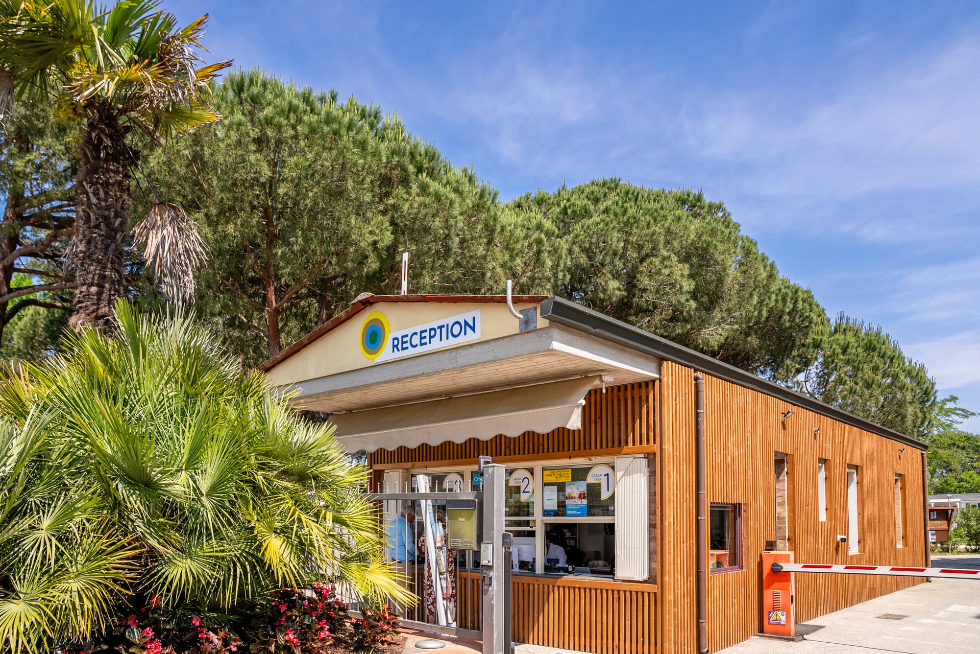 A scenery from Club del Sole Marina Family Resort