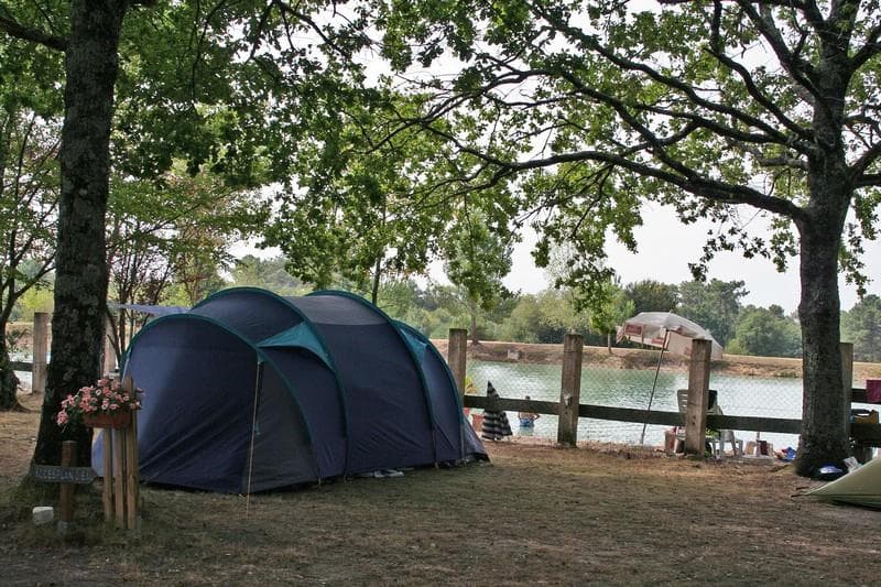A scenery from Camping Le Chêne du Lac