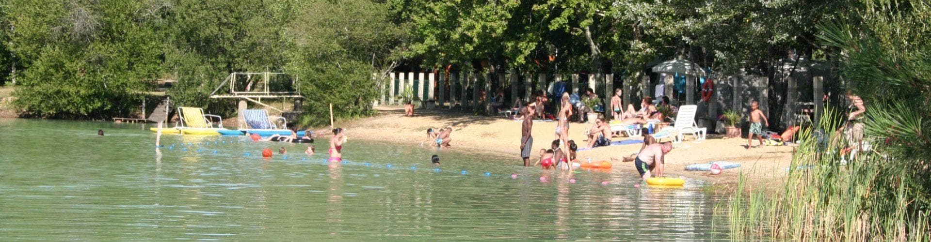 A scenery from Camping Le Chêne du Lac