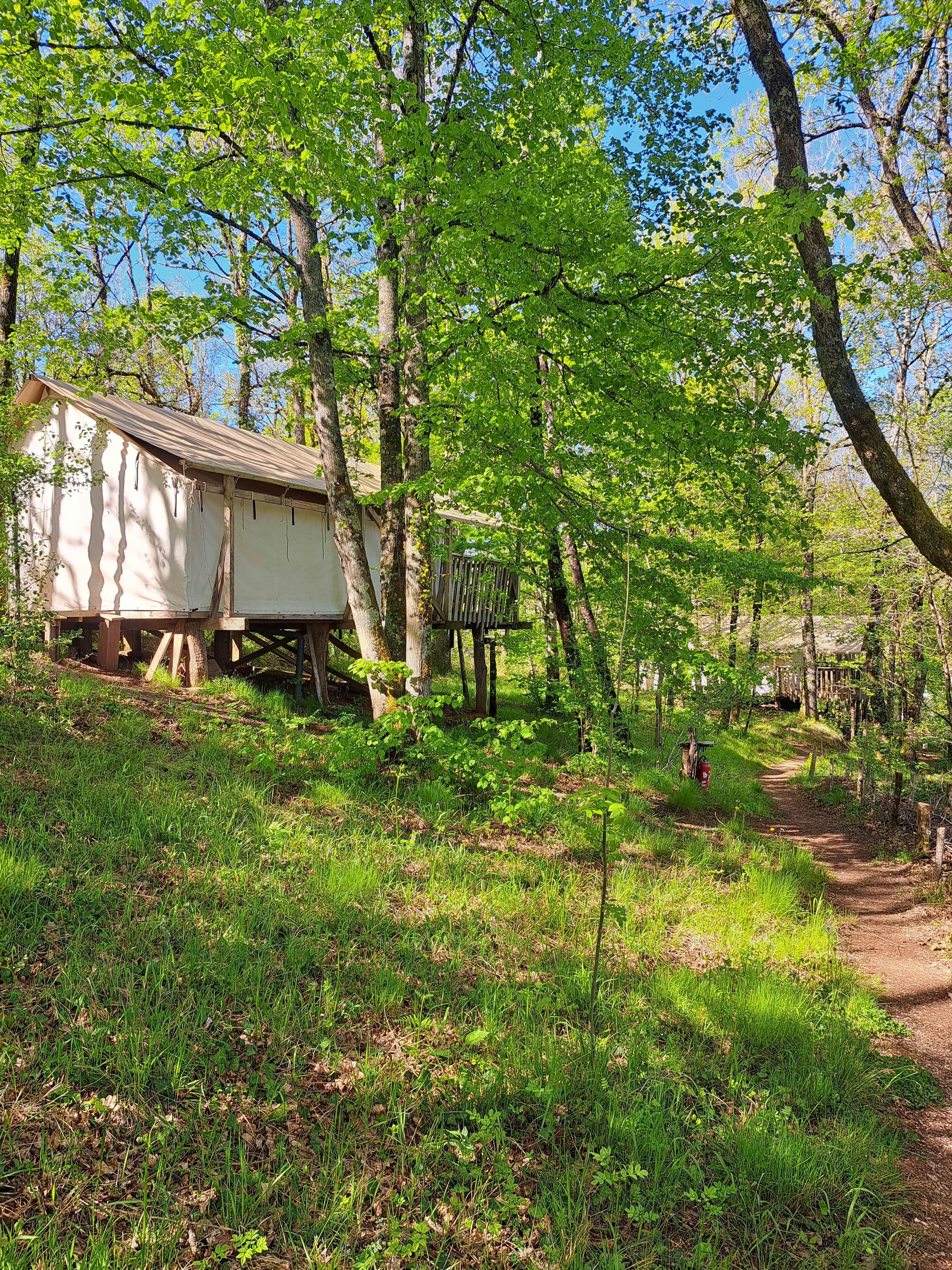 A scenery from Camping glamping Terre Rouge