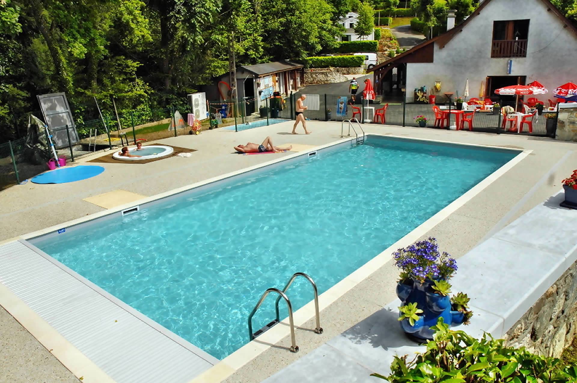 A scenery from Camping Du Valentin