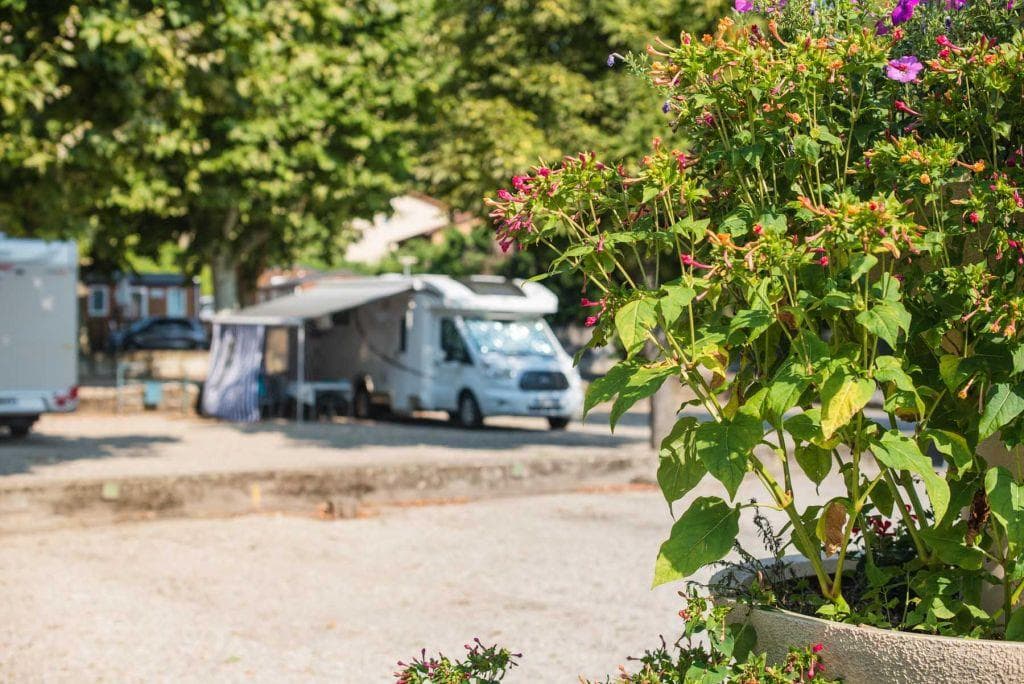 A scenery from Camping des Barolles