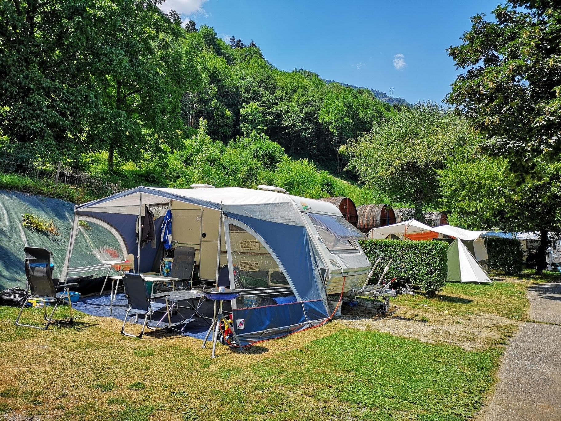 A scenery from Camping Marie France