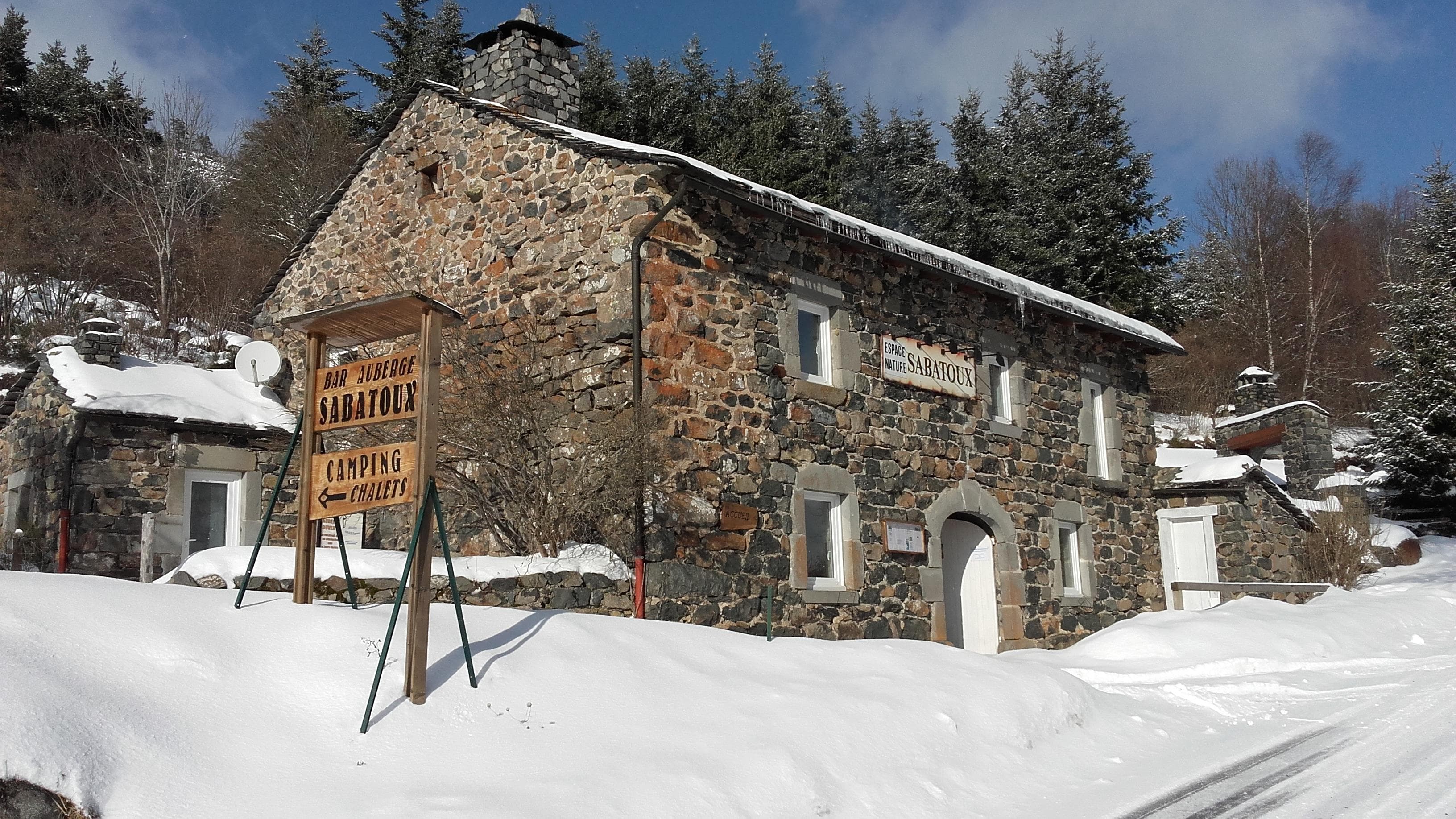A scenery from Auberge & Camping Sabatoux