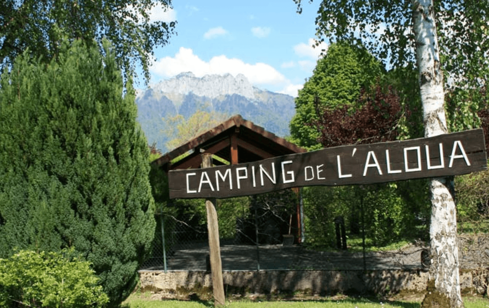 A scenery from Camping L'Aloua