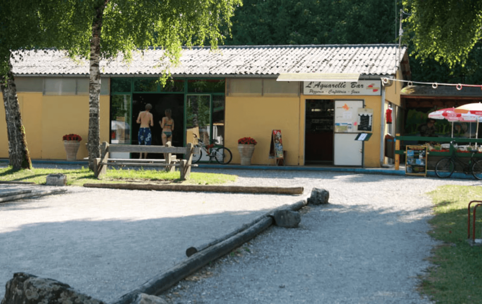 A scenery from Camping L'Aloua