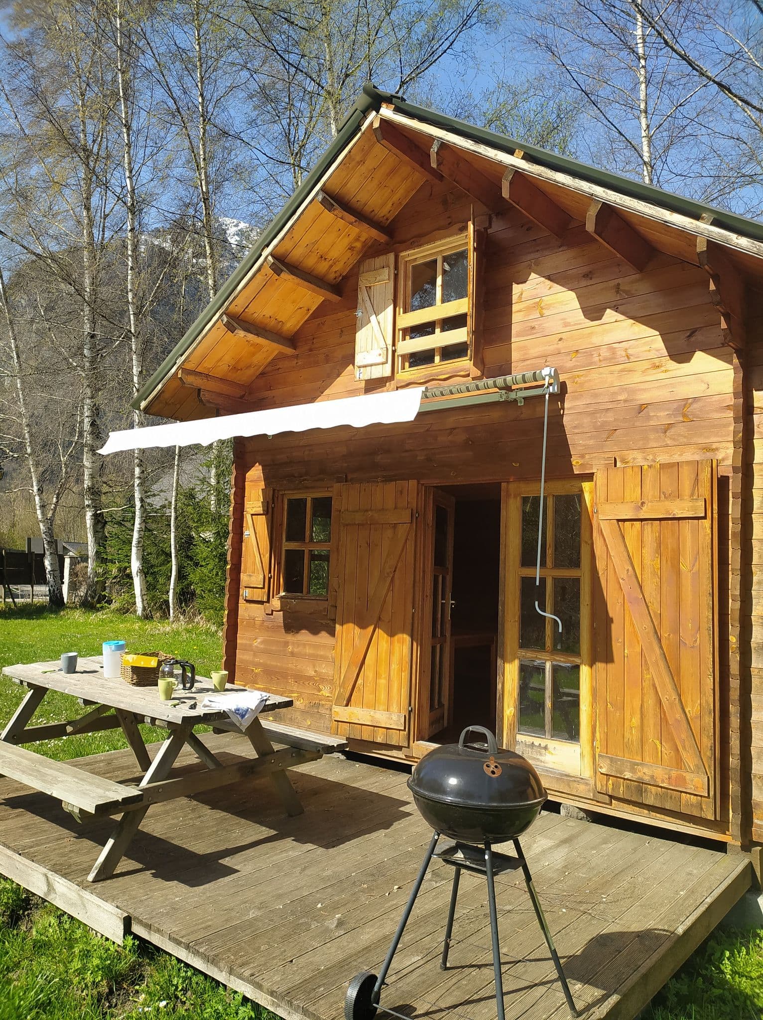 A scenery from Camping Les Bouleaux
