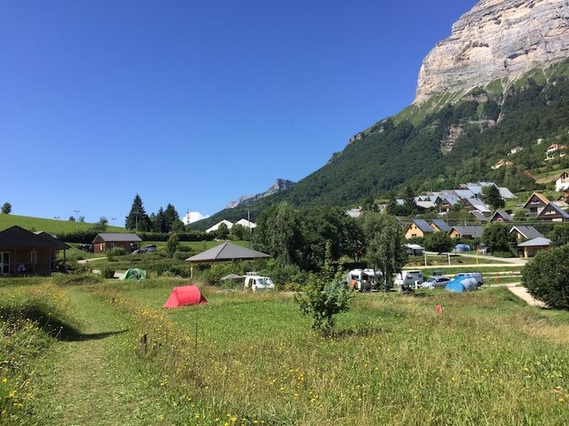 A scenery from Camping Onlycamp Des Petites Roches