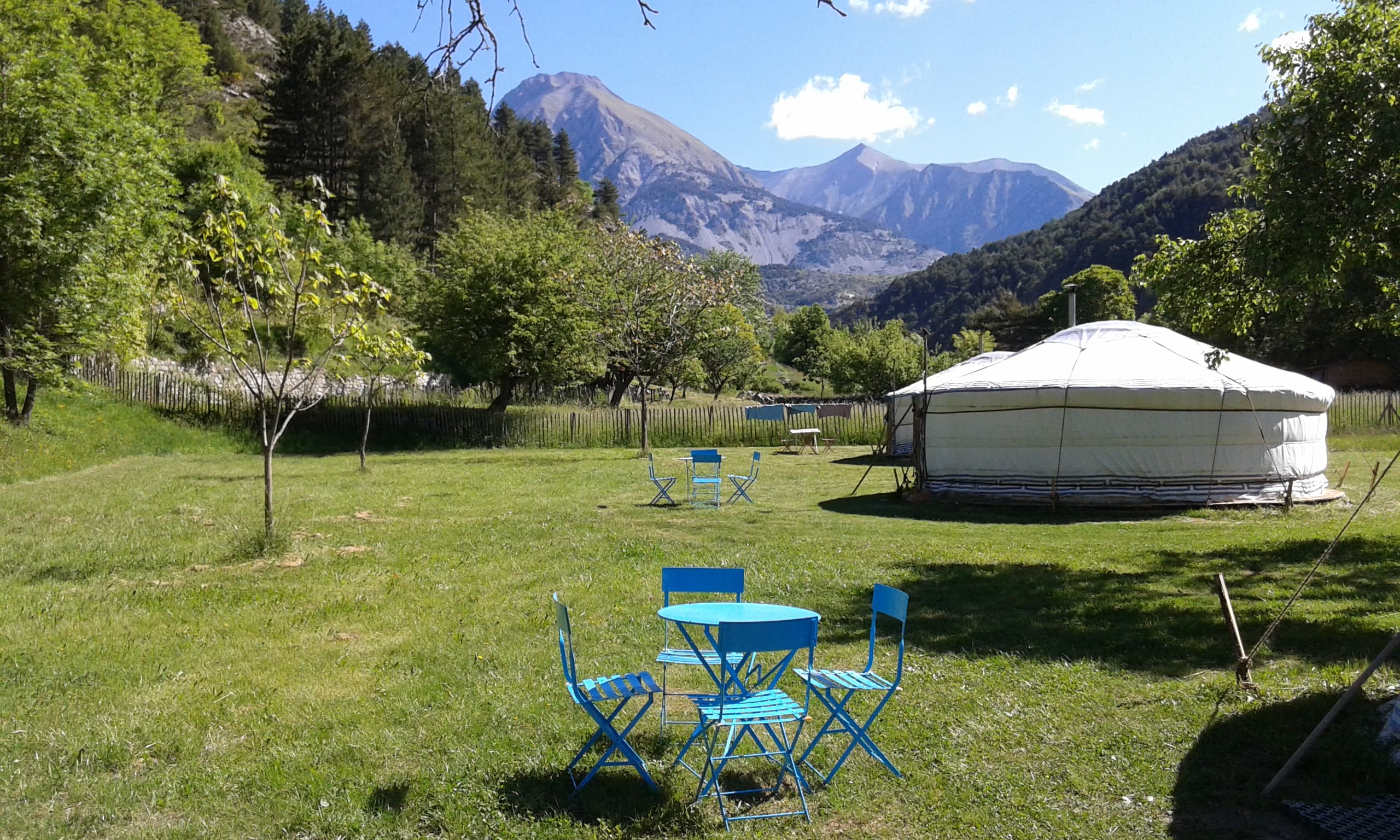A scenery from Camping Mandala