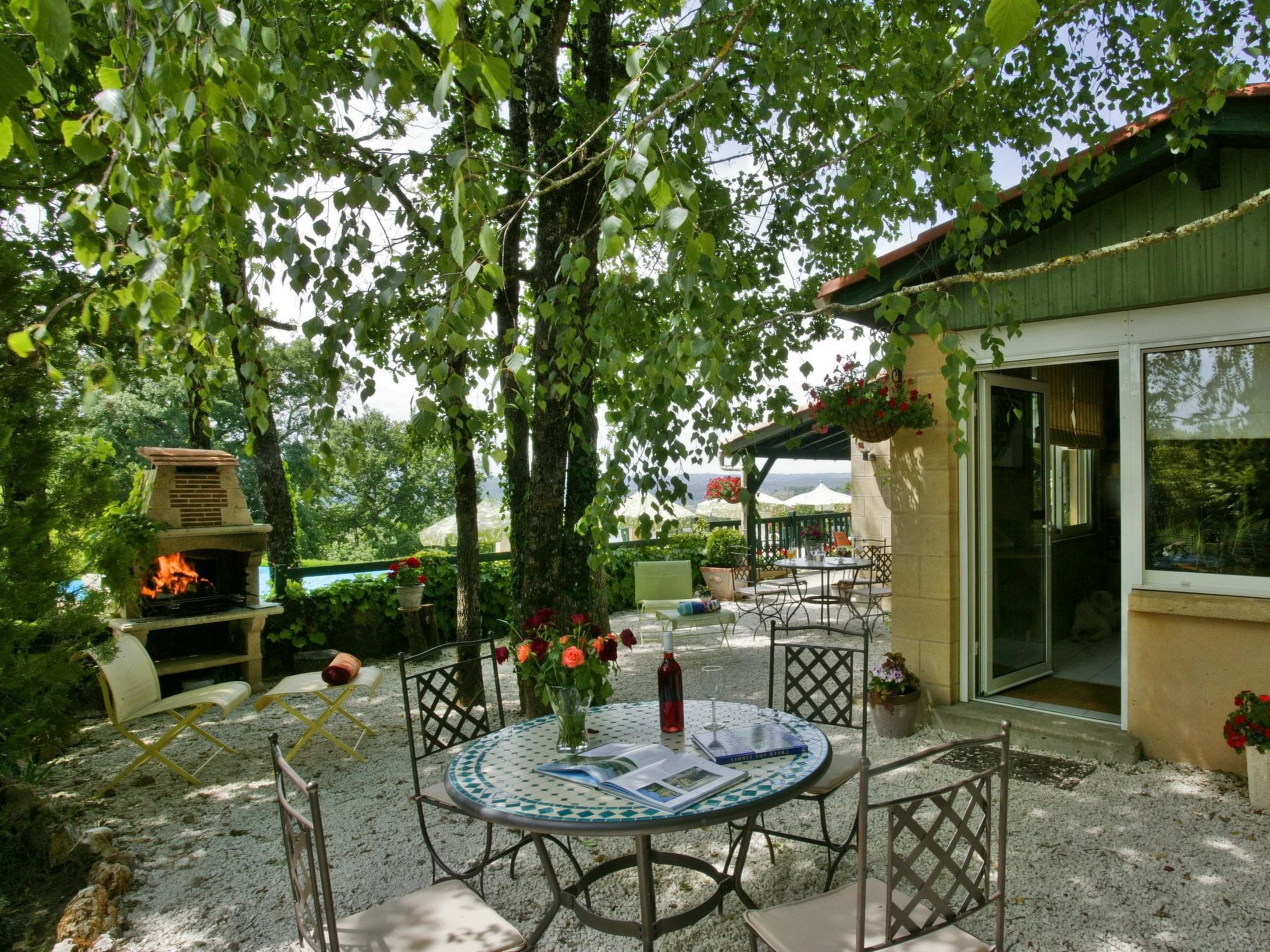 A scenery from Les Ventoulines Village & Spa