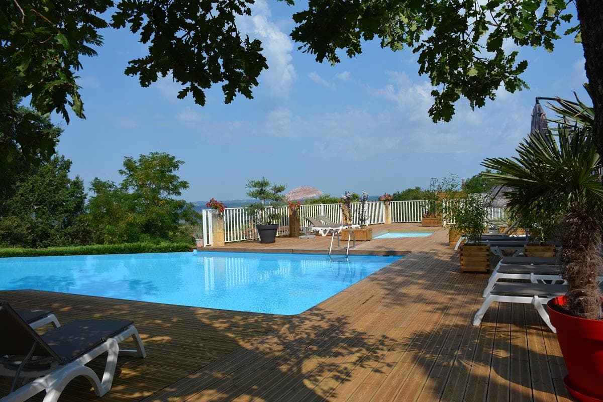 A scenery from Les Ventoulines Village & Spa
