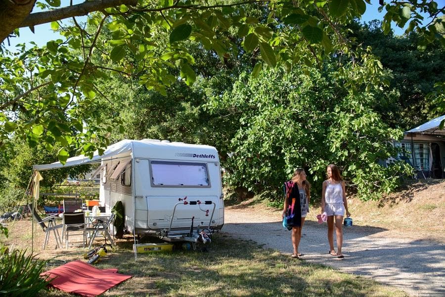A scenery from Camping Les Restanques