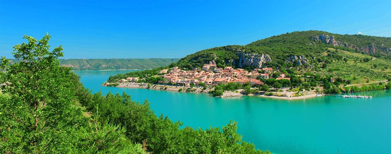 A scenery from Camping Les Restanques