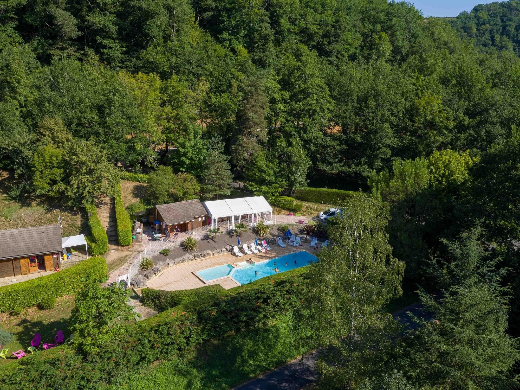 A scenery from Les Chalets de la Gazonne