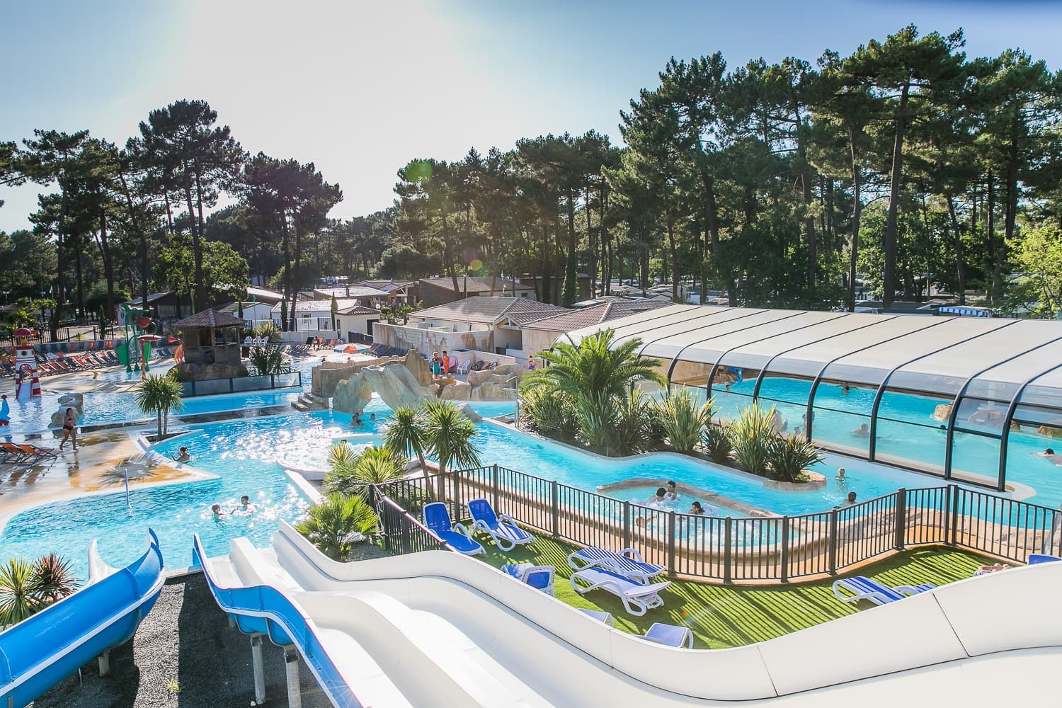A scenery from Camping Eden Villages Palmyre Loisirs
