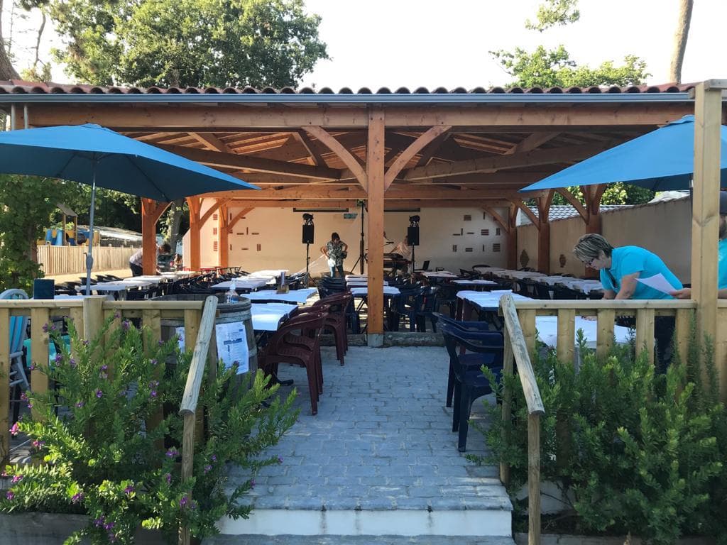 A scenery from Camping Paradis La Pomme de Pin