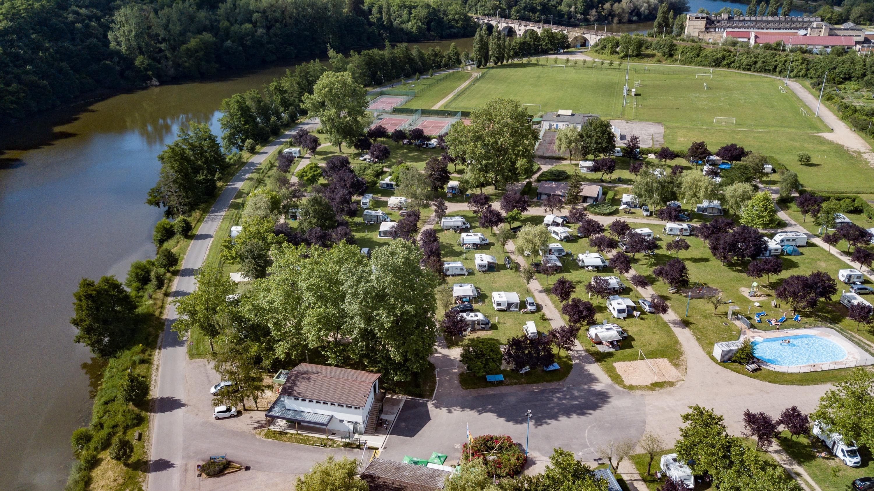 A scenery from Camping de la Moselle