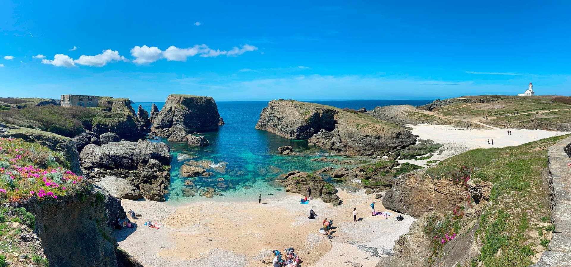 A scenery from Slow Village | Belle-Île-en-Mer