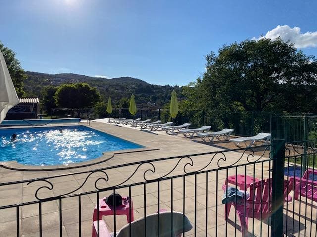 A scenery from Camping de la Croze