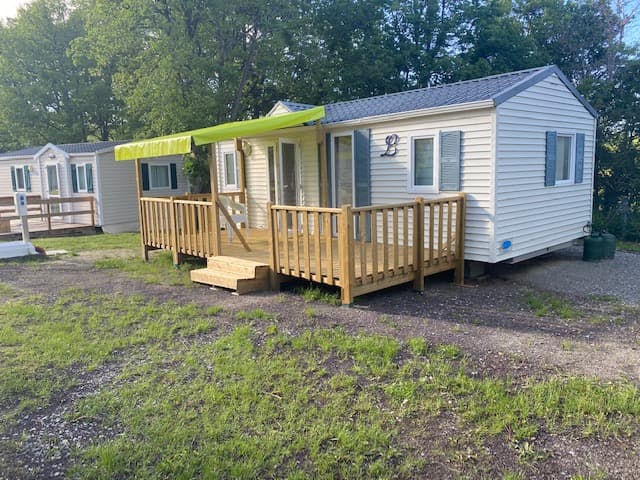 A scenery from Camping de la Croze