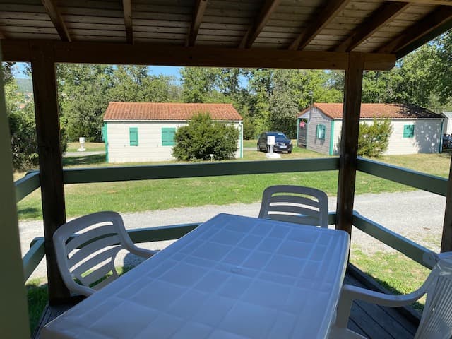 A scenery from Camping de la Croze