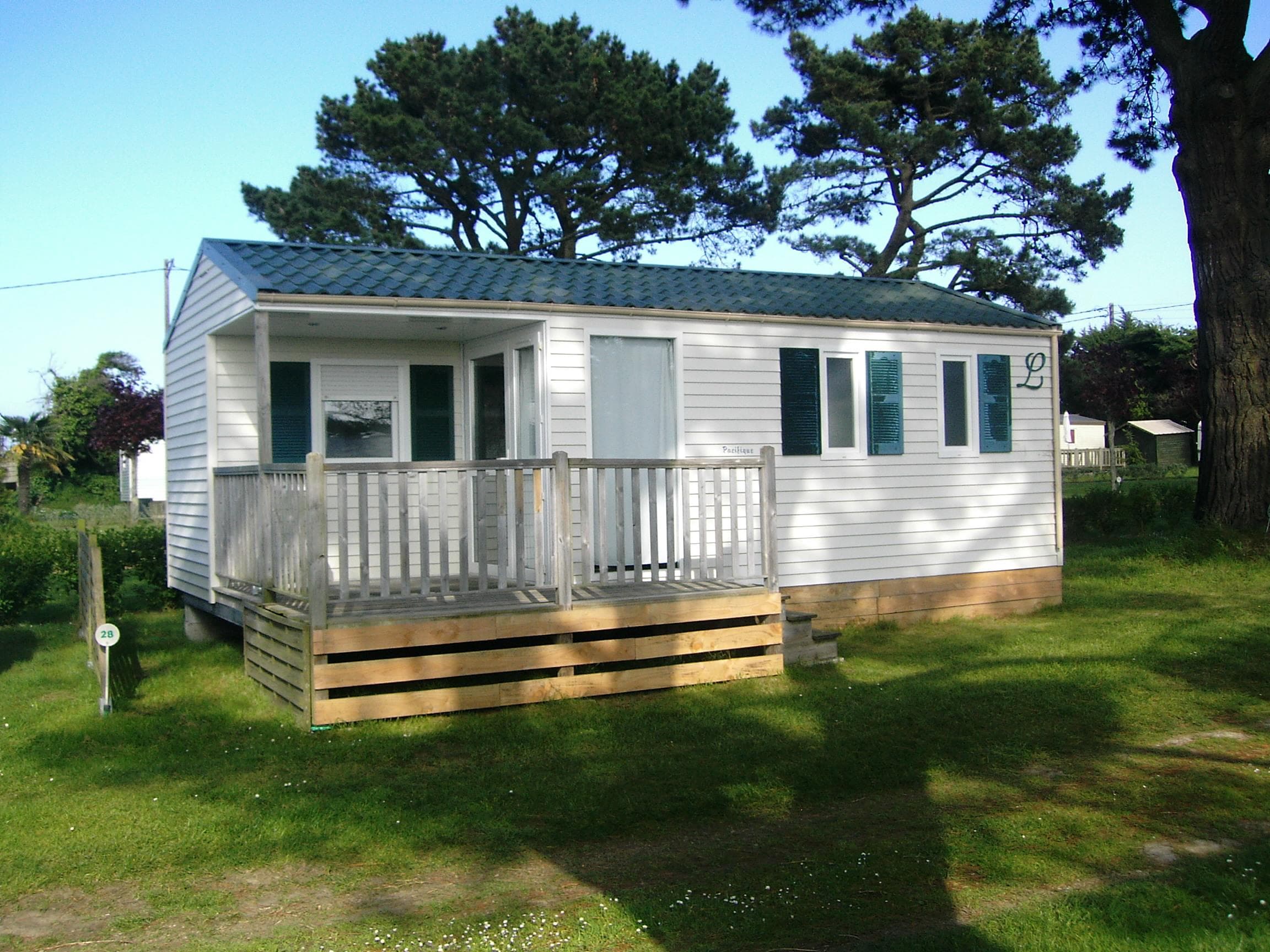 A scenery from Camping du Trégor