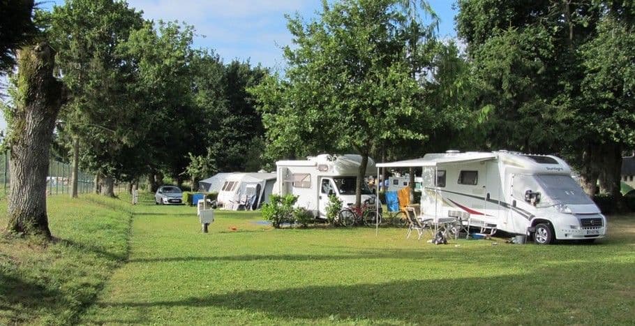 A scenery from Camping du Lac au Duc