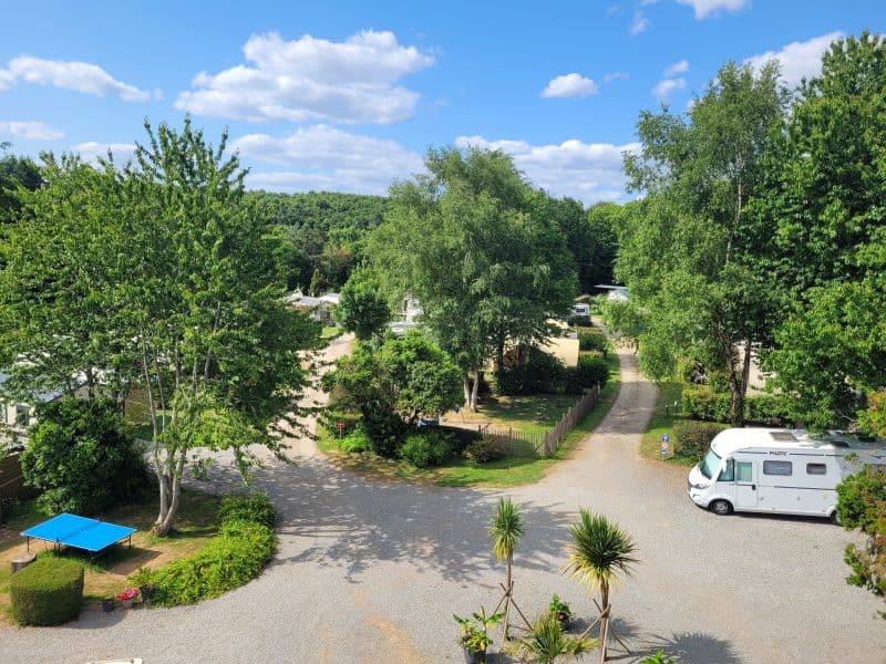 A scenery from Camping des Cerisiers