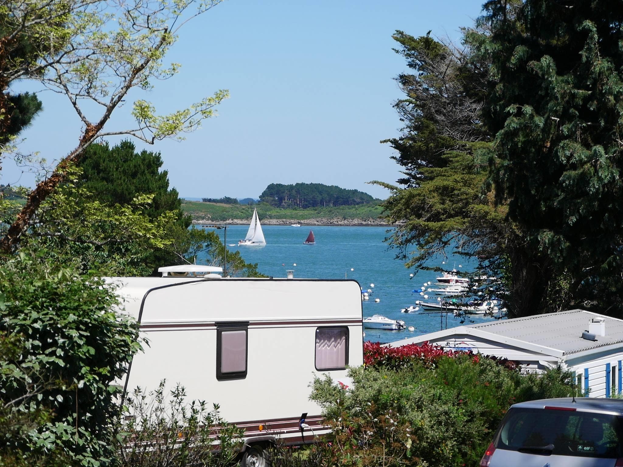 A scenery from Camping de Bilouris