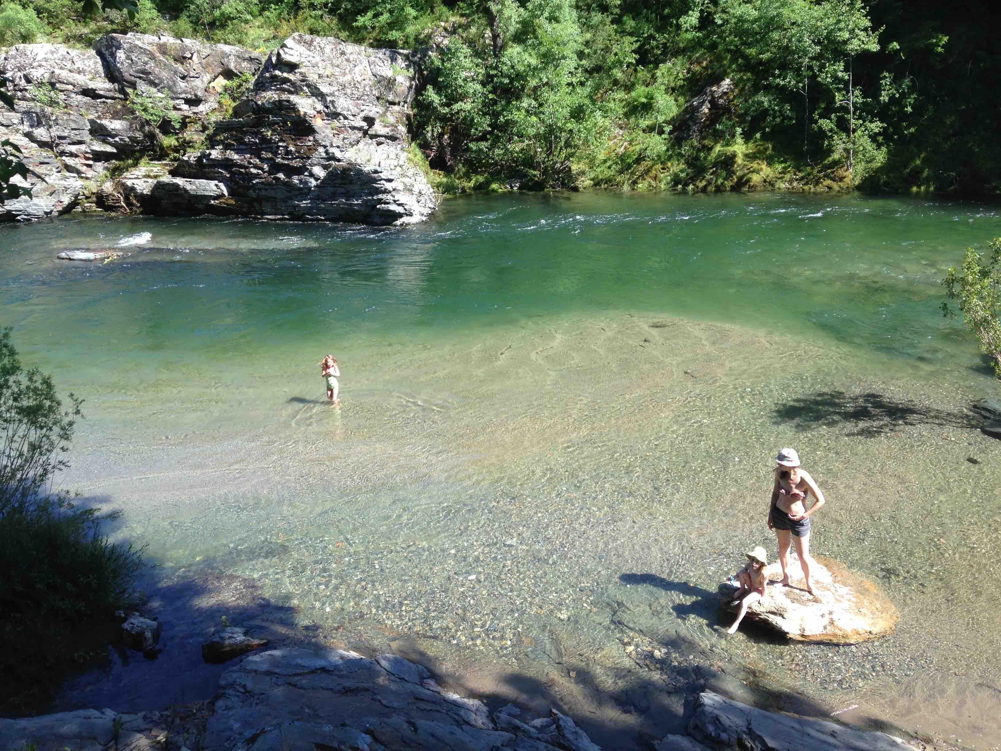 A scenery from Camping Les Gorges de l'Hérault
