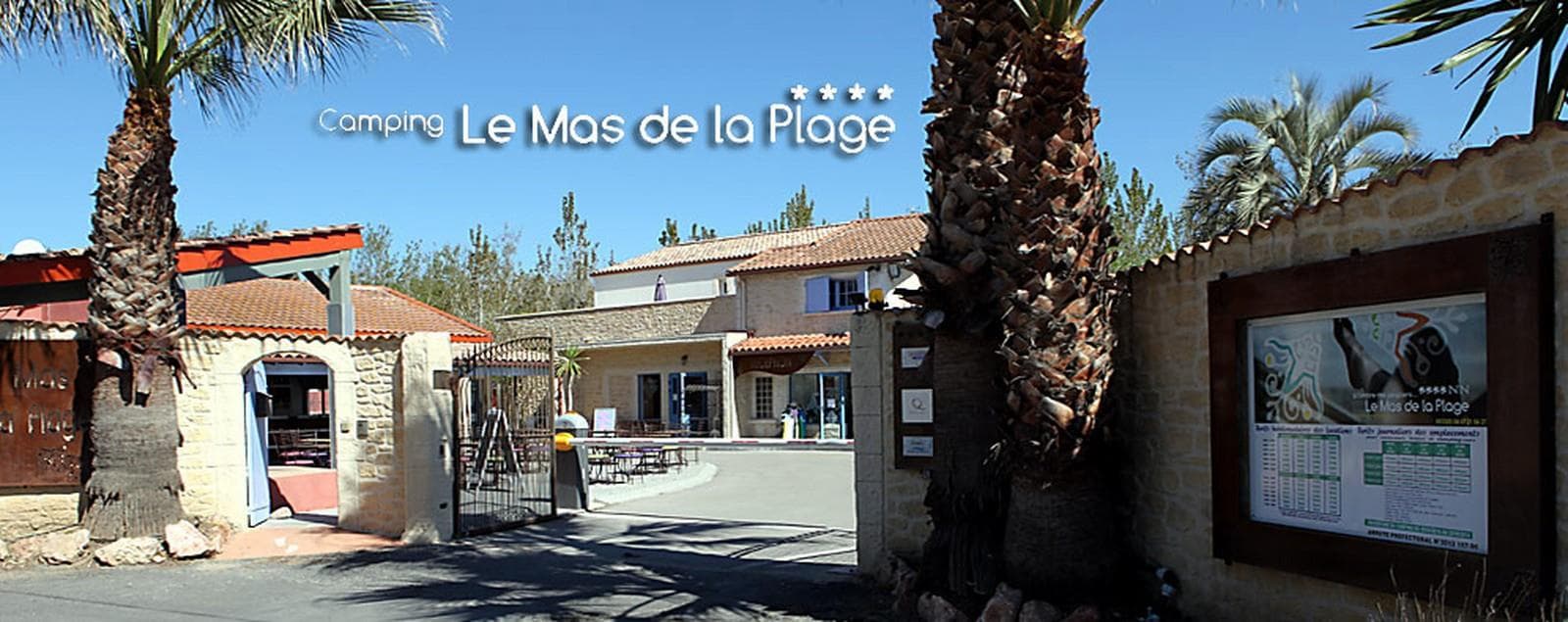 A scenery from Camping Le Mas de la Plage