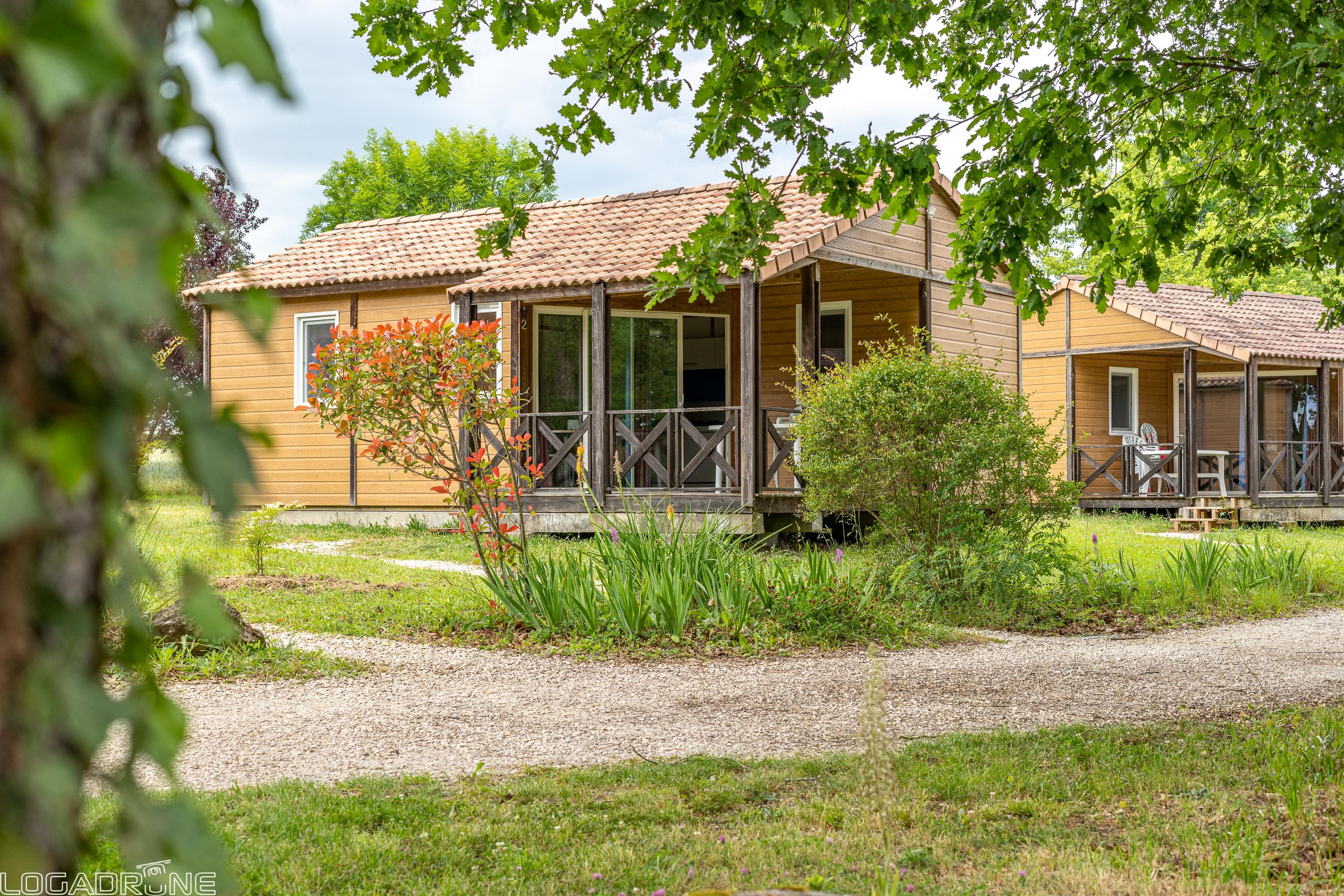 A scenery from Les Chalets de Dordogne